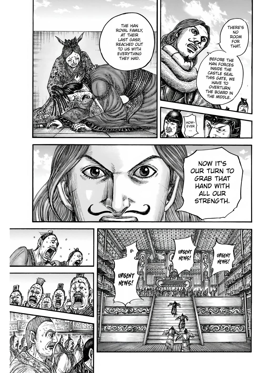 Kingdom manga, chapter 838, page 9 of 18