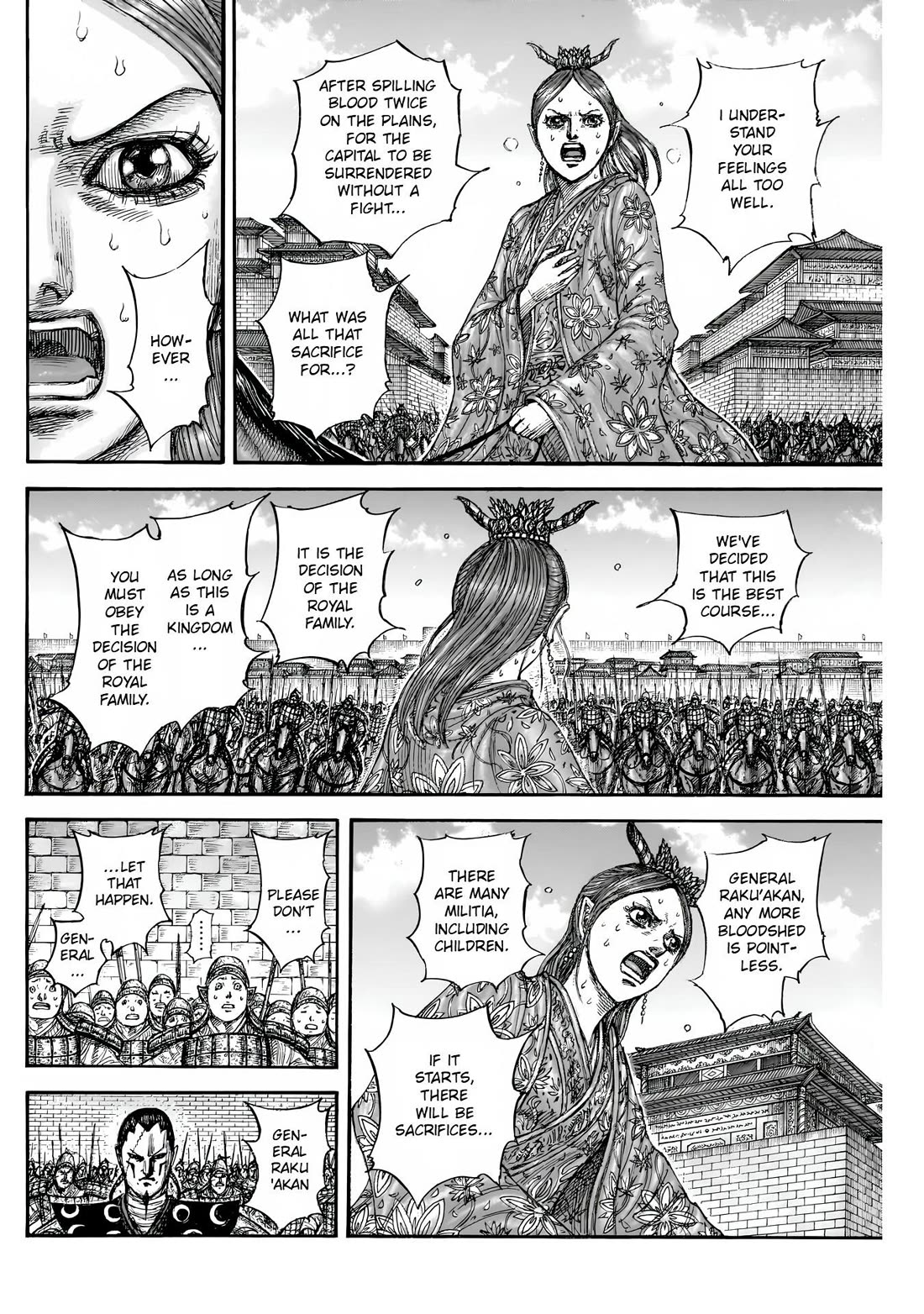 Kingdom manga, chapter 839, page 11 of 20