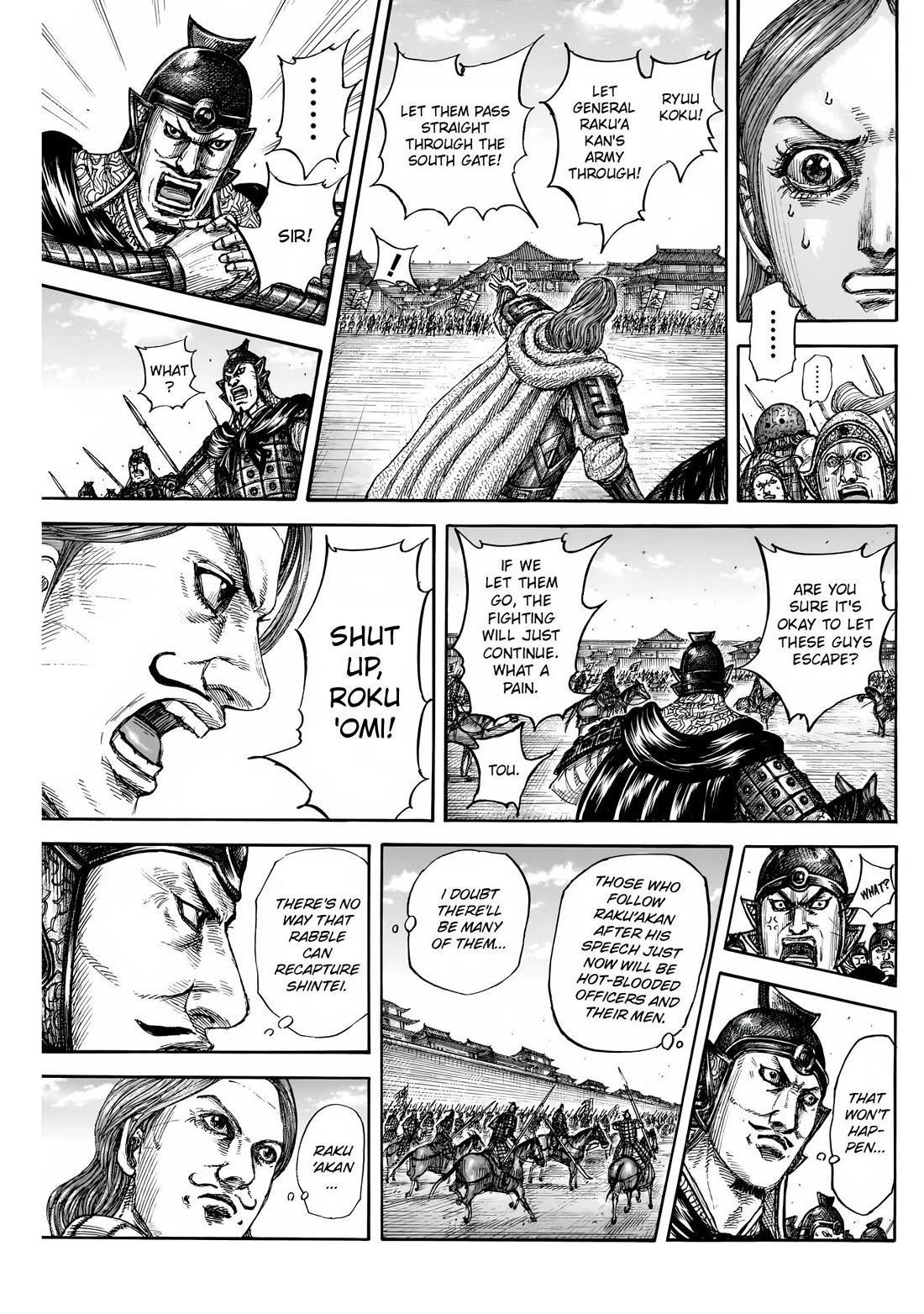 Kingdom manga, chapter 839, page 18 of 20