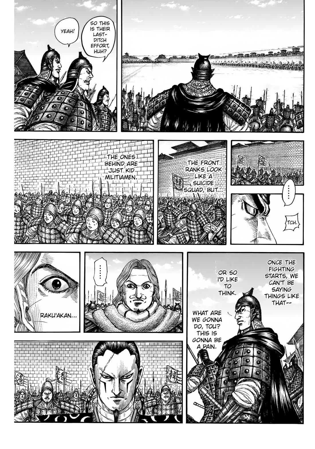 Kingdom manga, chapter 839, page 6 of 20