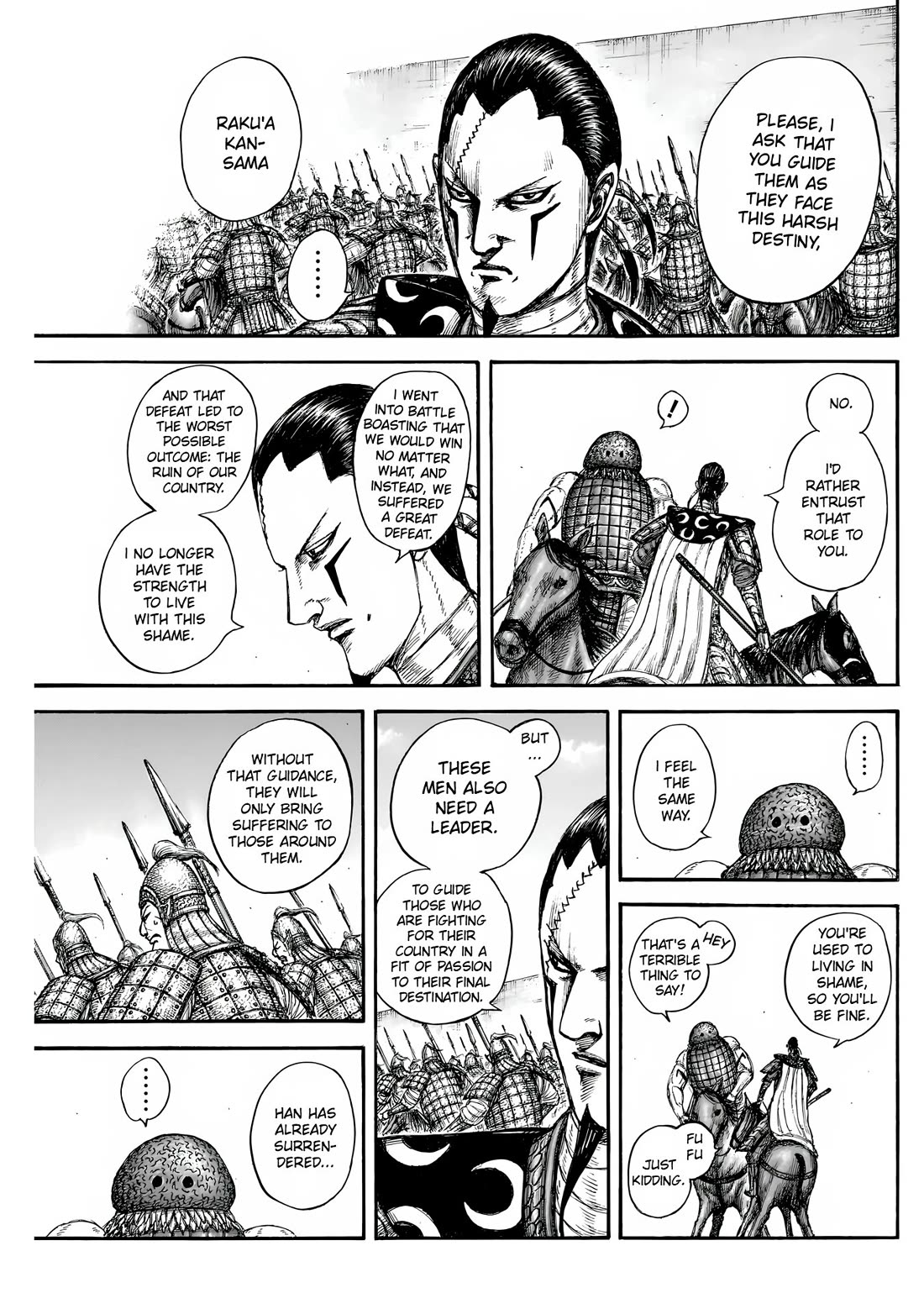 Kingdom Chapter 840 page 4 - Chapter 840
