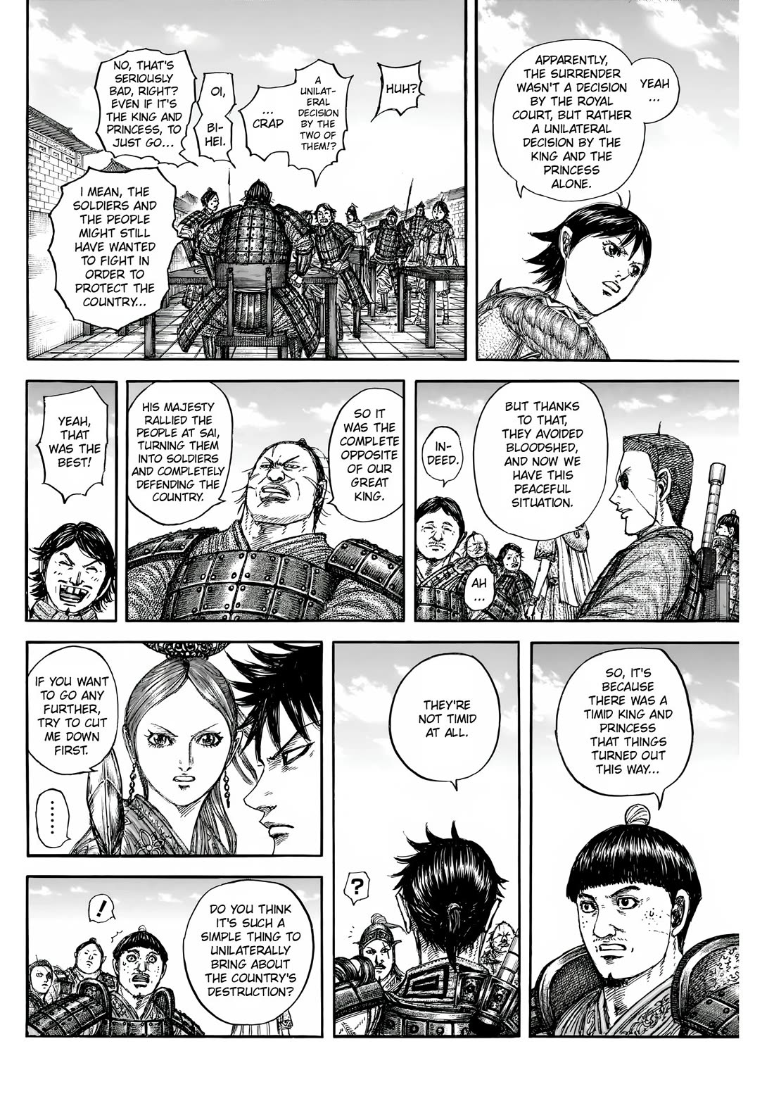 Kingdom manga, chapter 841, page 11 of 20