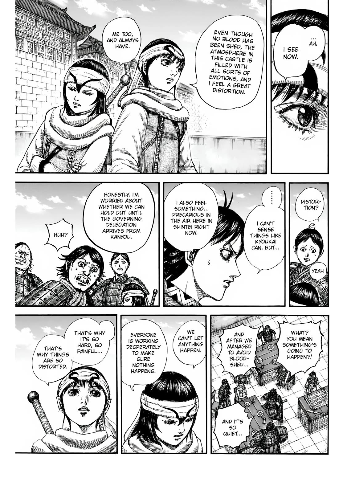Kingdom manga, chapter 841, page 12 of 20