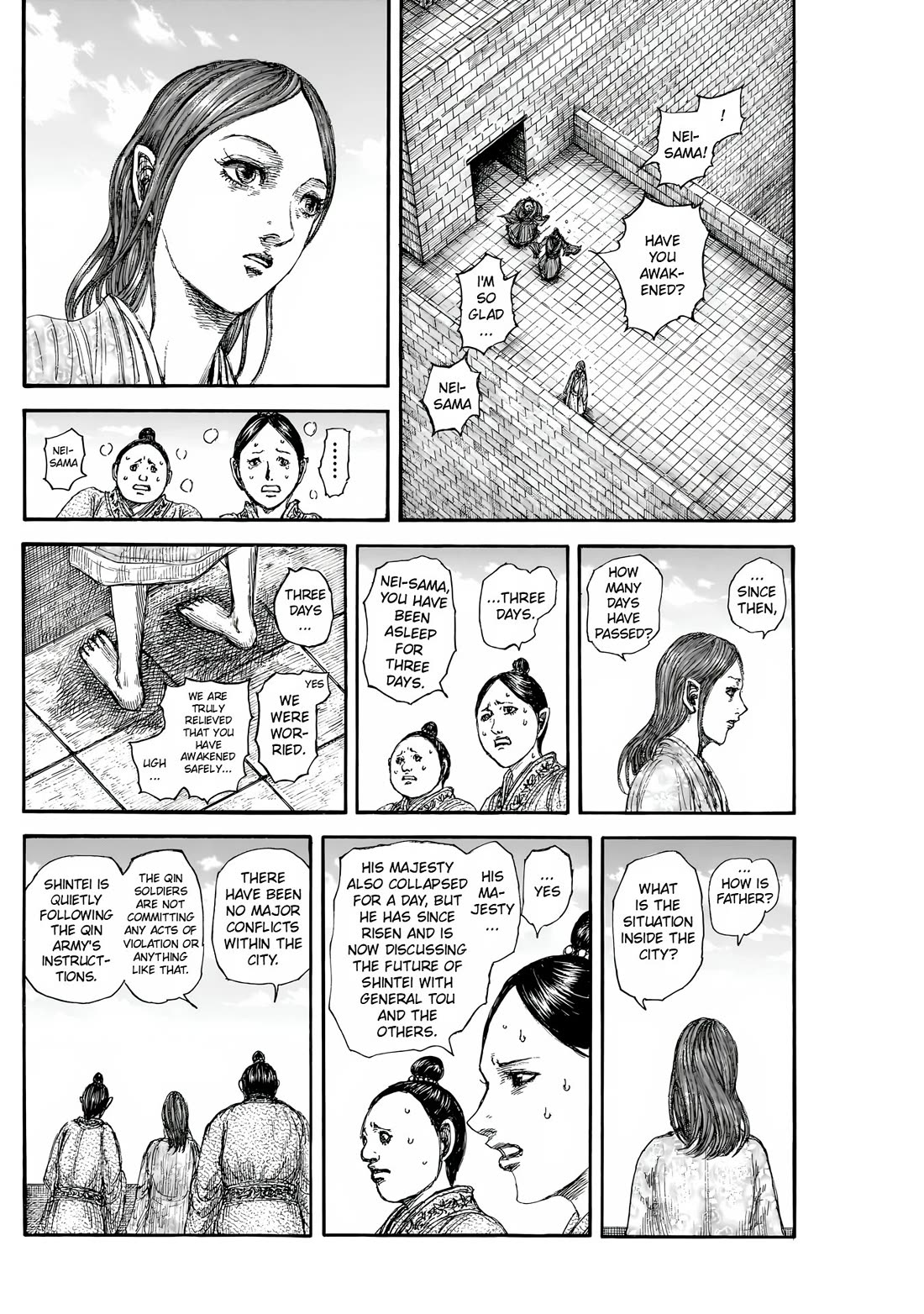 Kingdom manga, chapter 841, page 15 of 20