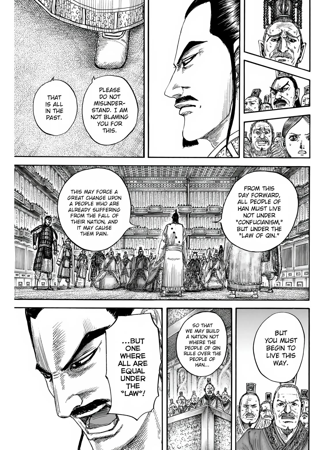 Kingdom manga, chapter 843, page 11 of 18