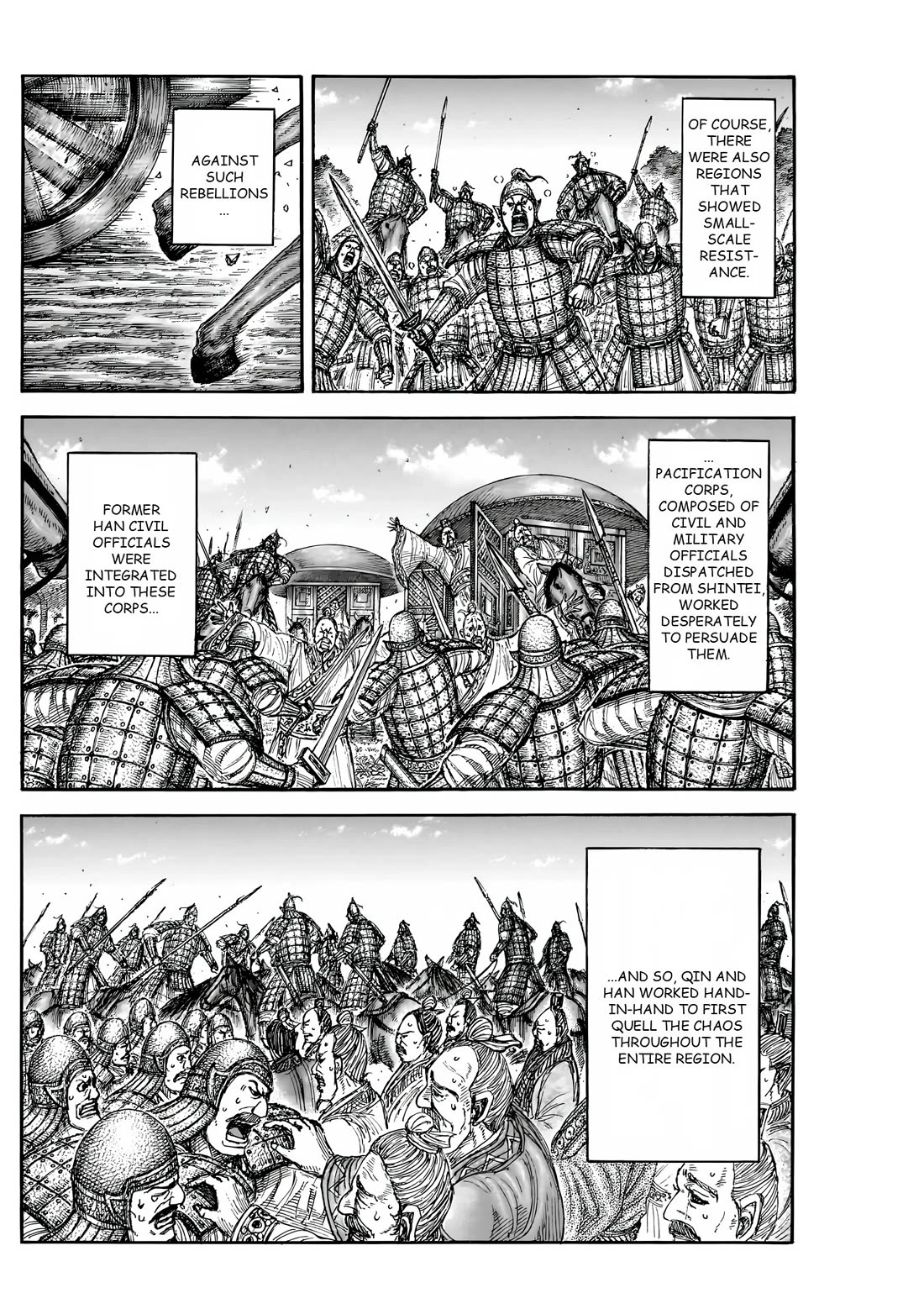 Kingdom manga, chapter 843, page 16 of 18