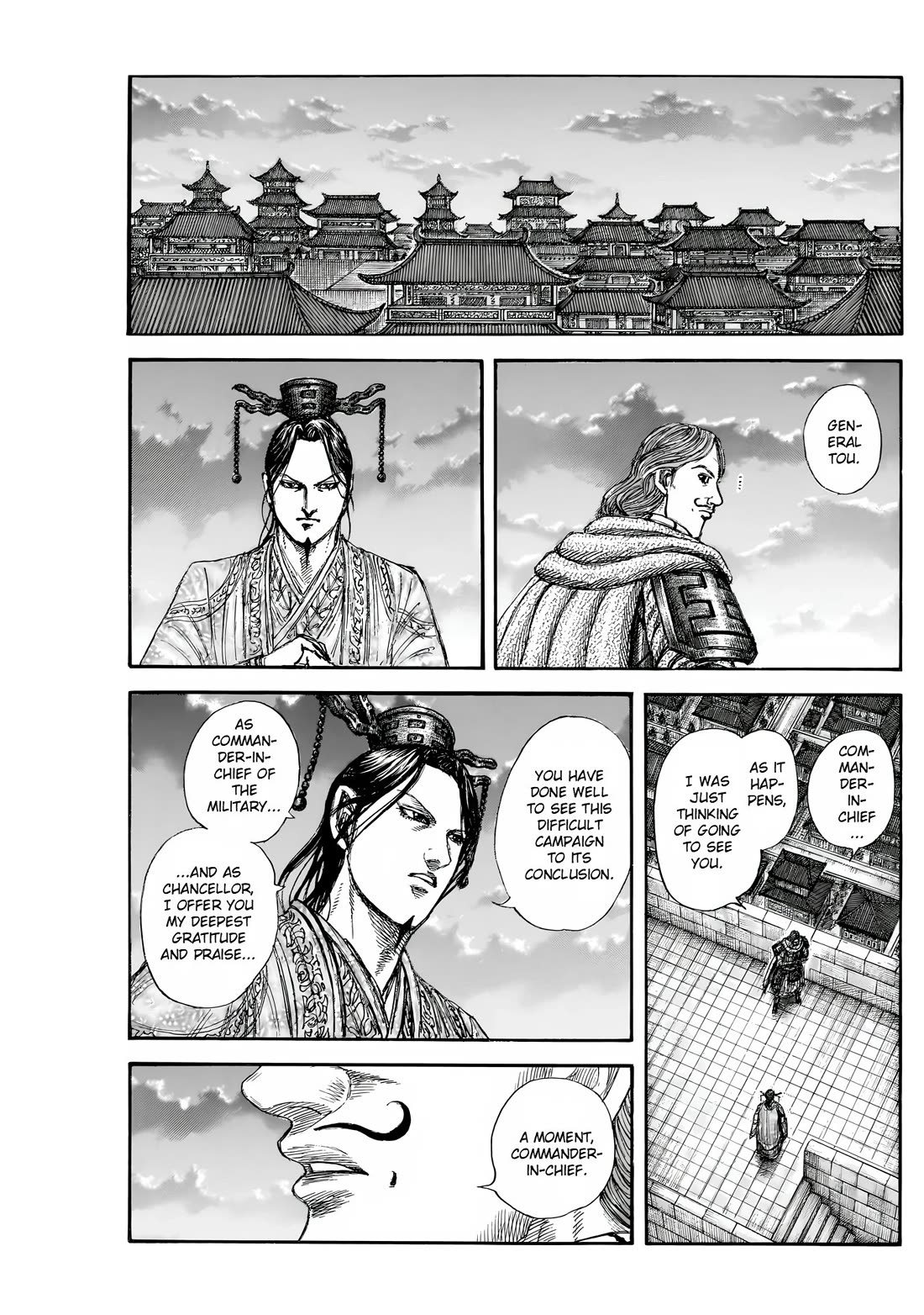 Kingdom manga, chapter 843, page 17 of 18