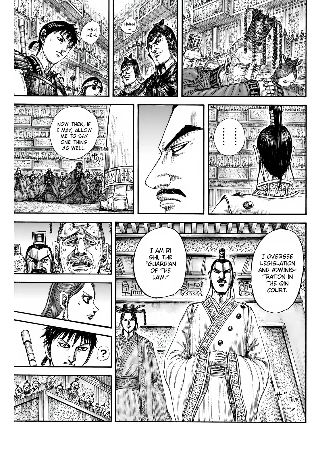 Kingdom manga, chapter 843, page 9 of 18