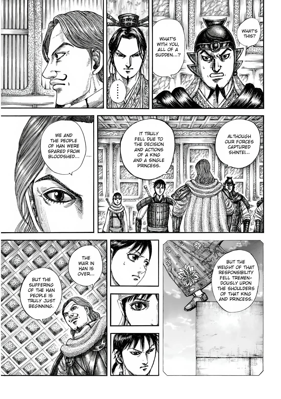 Kingdom manga, chapter 844, page 11 of 21