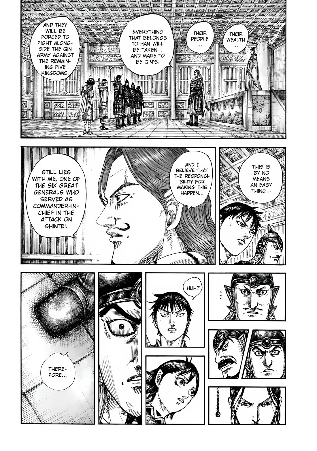 Kingdom manga, chapter 844, page 12 of 21