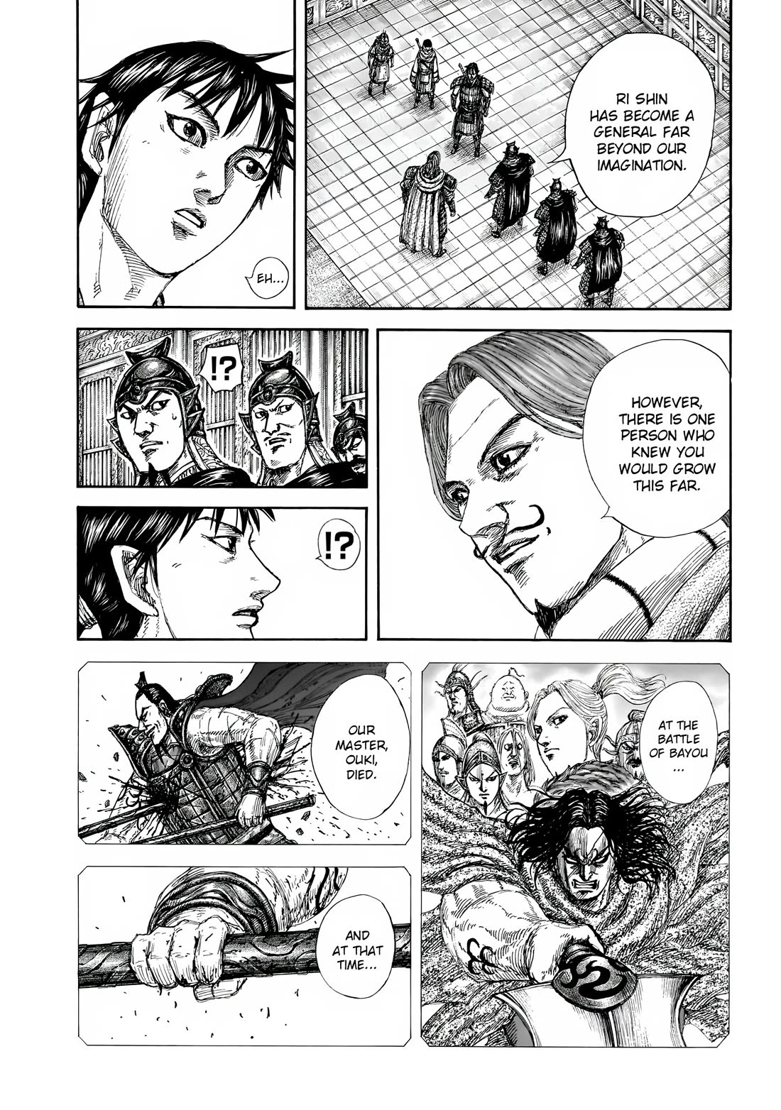 Kingdom manga, chapter 844, page 17 of 21