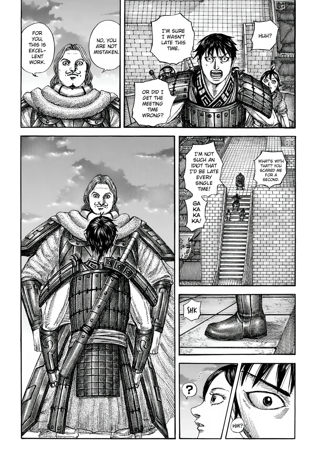 Kingdom manga, chapter 844, page 4 of 21