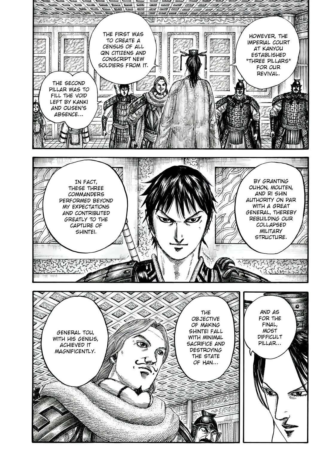 Kingdom manga, chapter 844, page 7 of 21