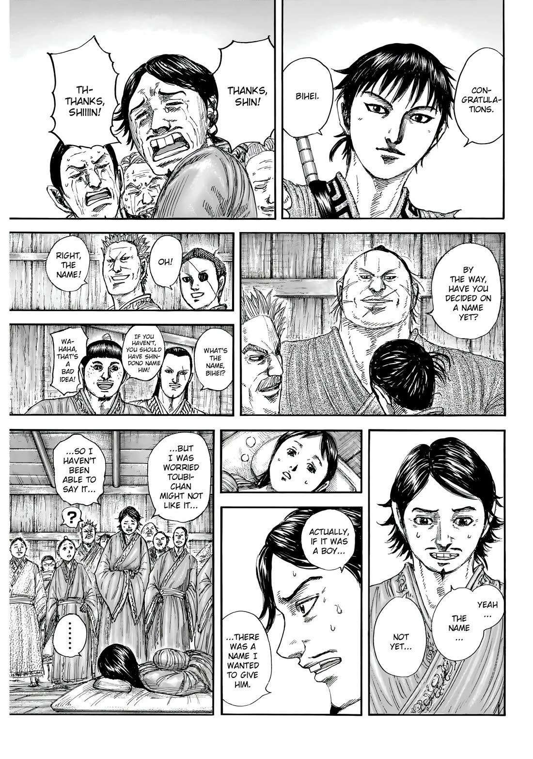 Kingdom manga, chapter 846, page 18 of 21