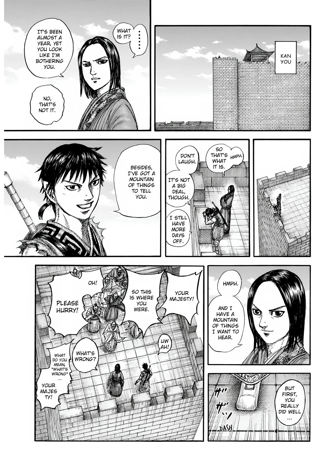 Kingdom manga, chapter 846, page 8 of 21