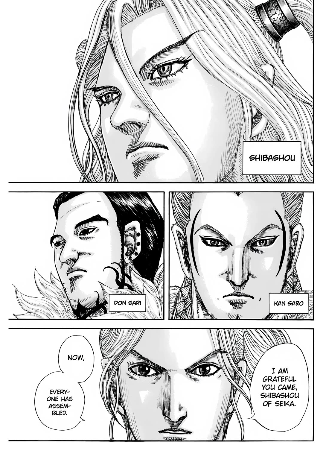 Kingdom manga, chapter 847, page 10 of 20