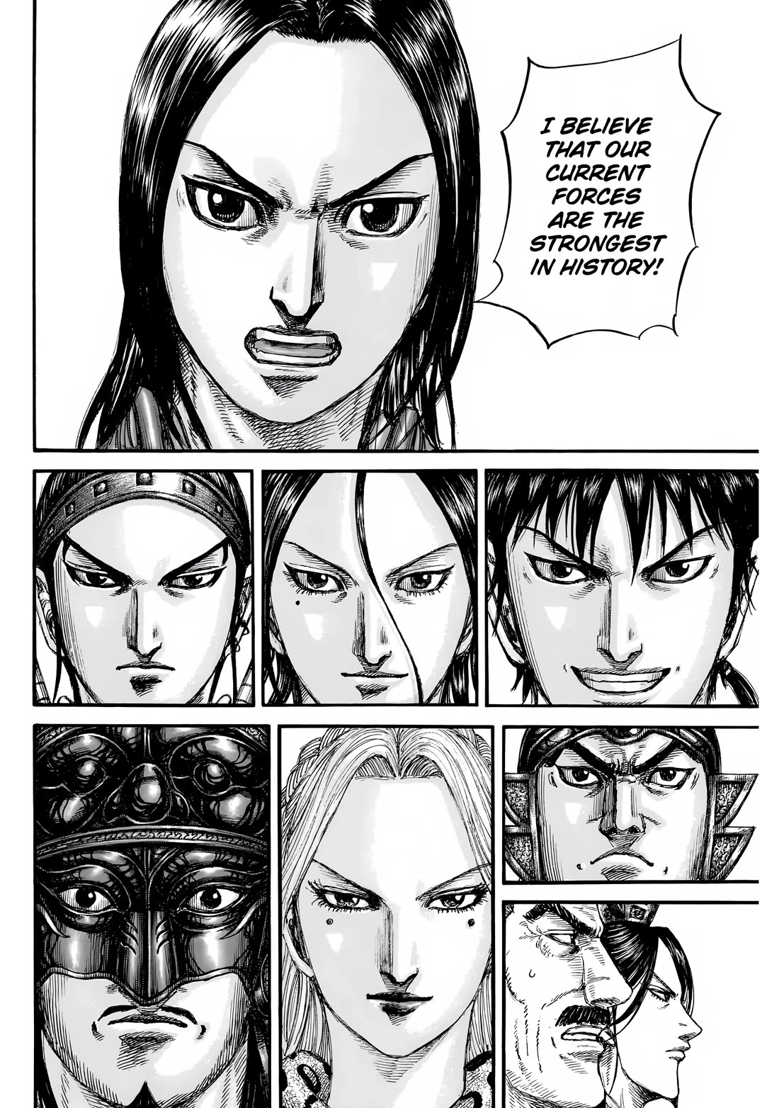 Kingdom manga, chapter 847, page 19 of 20
