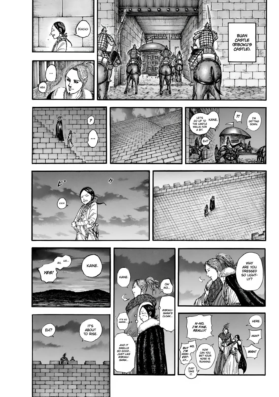 Kingdom manga, chapter 847, page 4 of 20