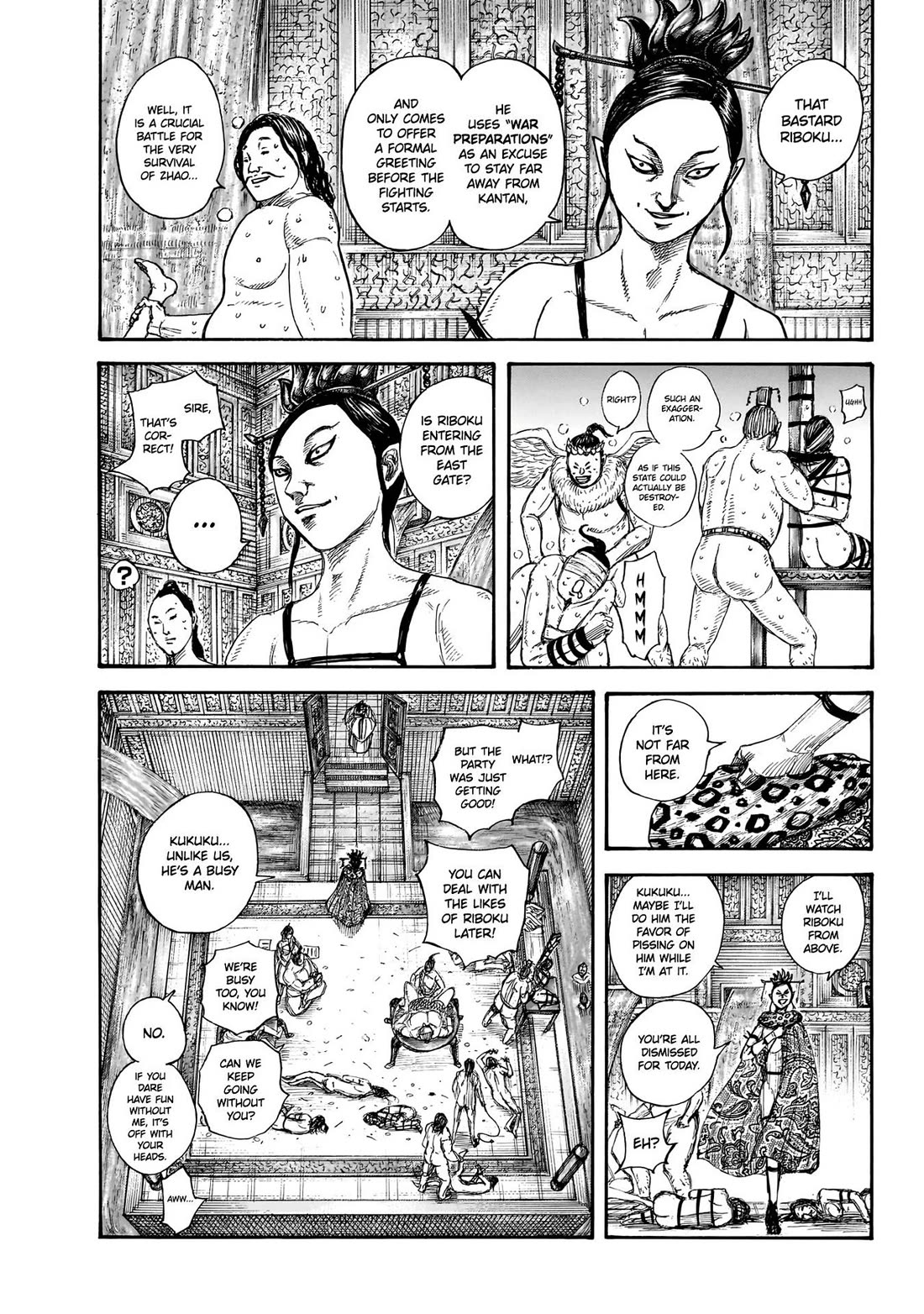 Kingdom Chapter 848 page 8 - Chapter 848
