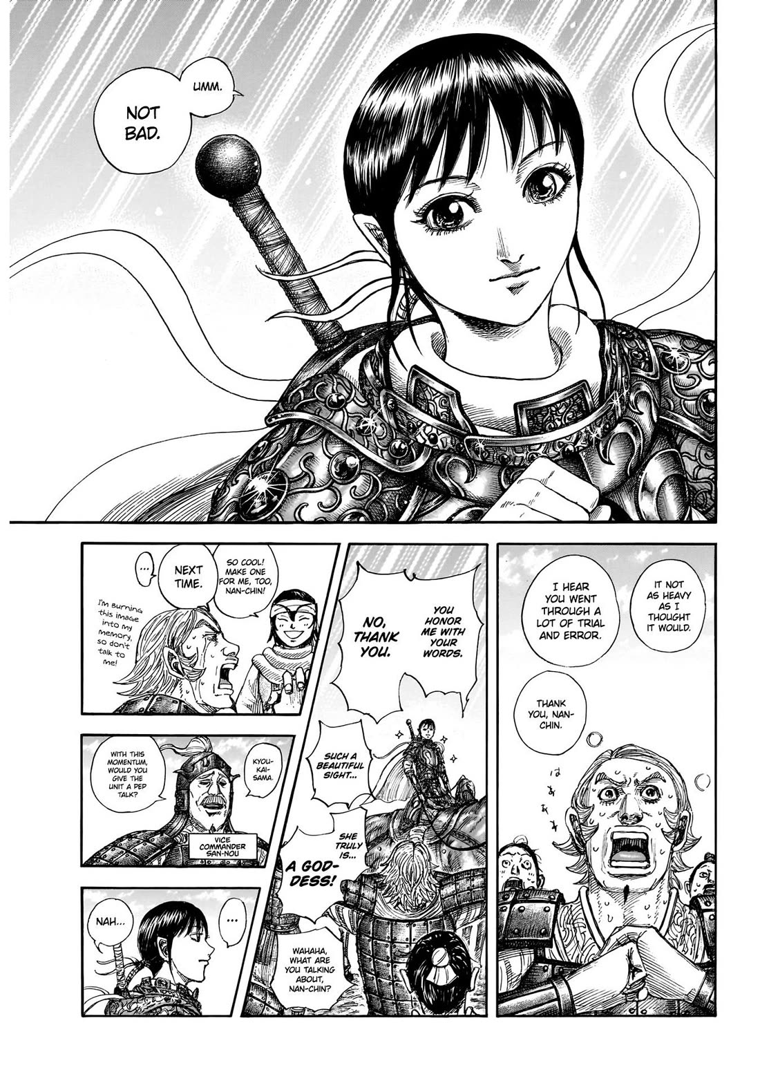 Kingdom manga, chapter 849, page 10 of 21
