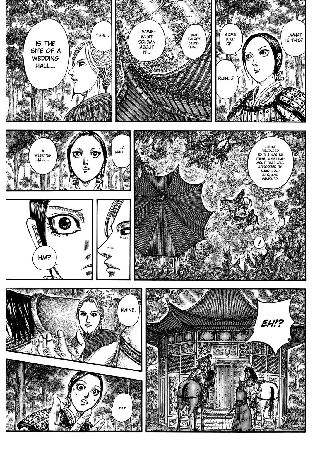 Kingdom manga, chapter 849, page 18 of 21