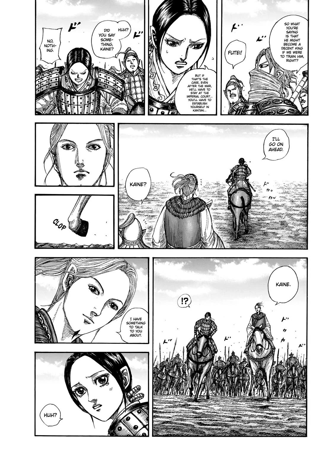 Kingdom manga, chapter 849, page 4 of 21