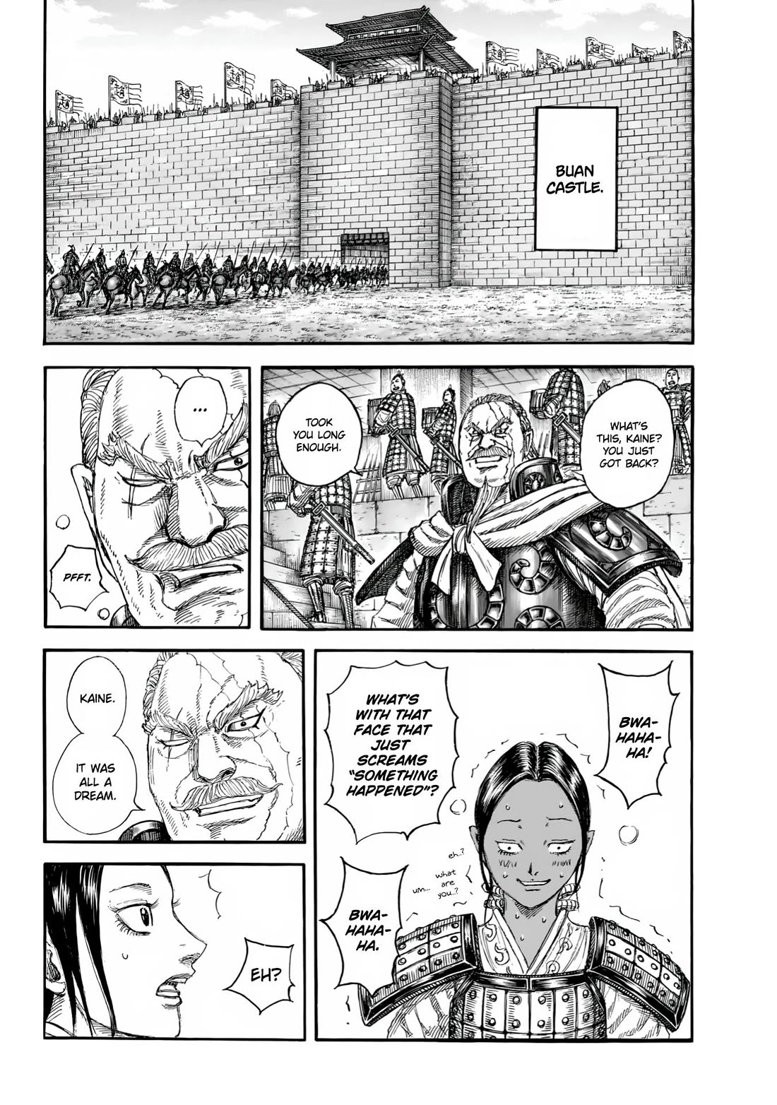 Kingdom manga, chapter 850, page 3 of 20