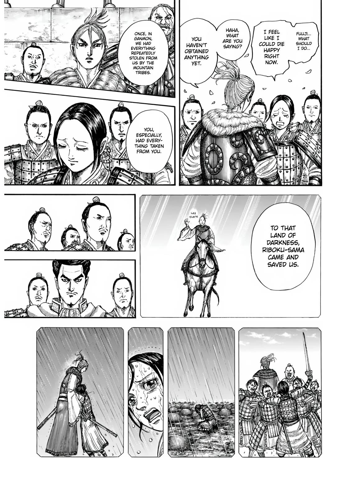 Kingdom manga, chapter 850, page 6 of 20