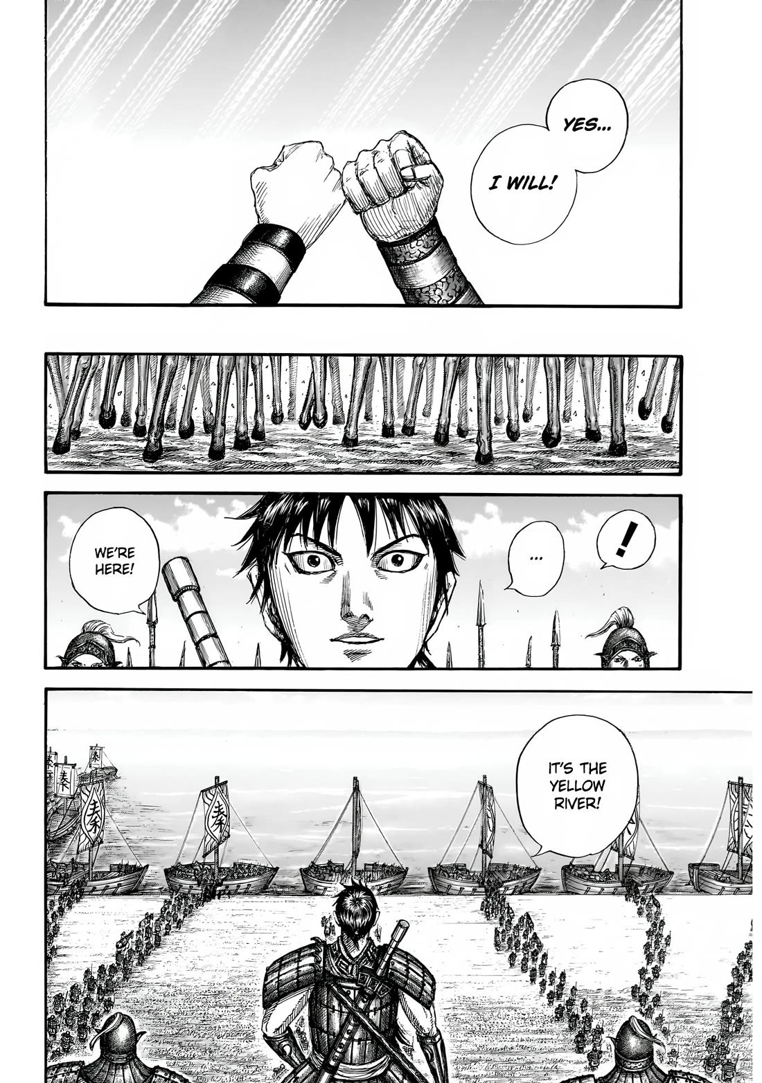 Kingdom manga, chapter 850, page 9 of 20