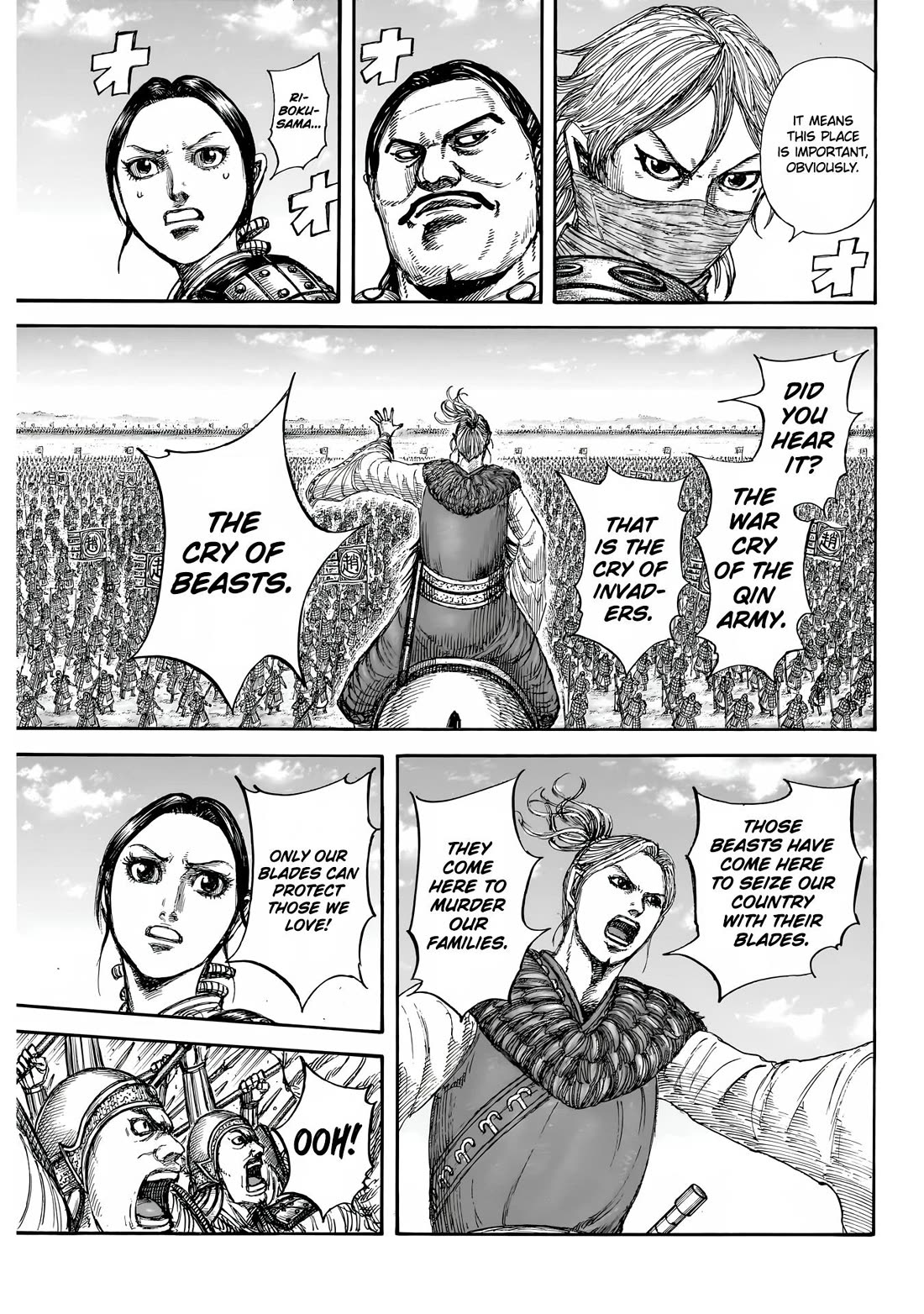 Kingdom Chapter 853 page 15 - Chapter 853