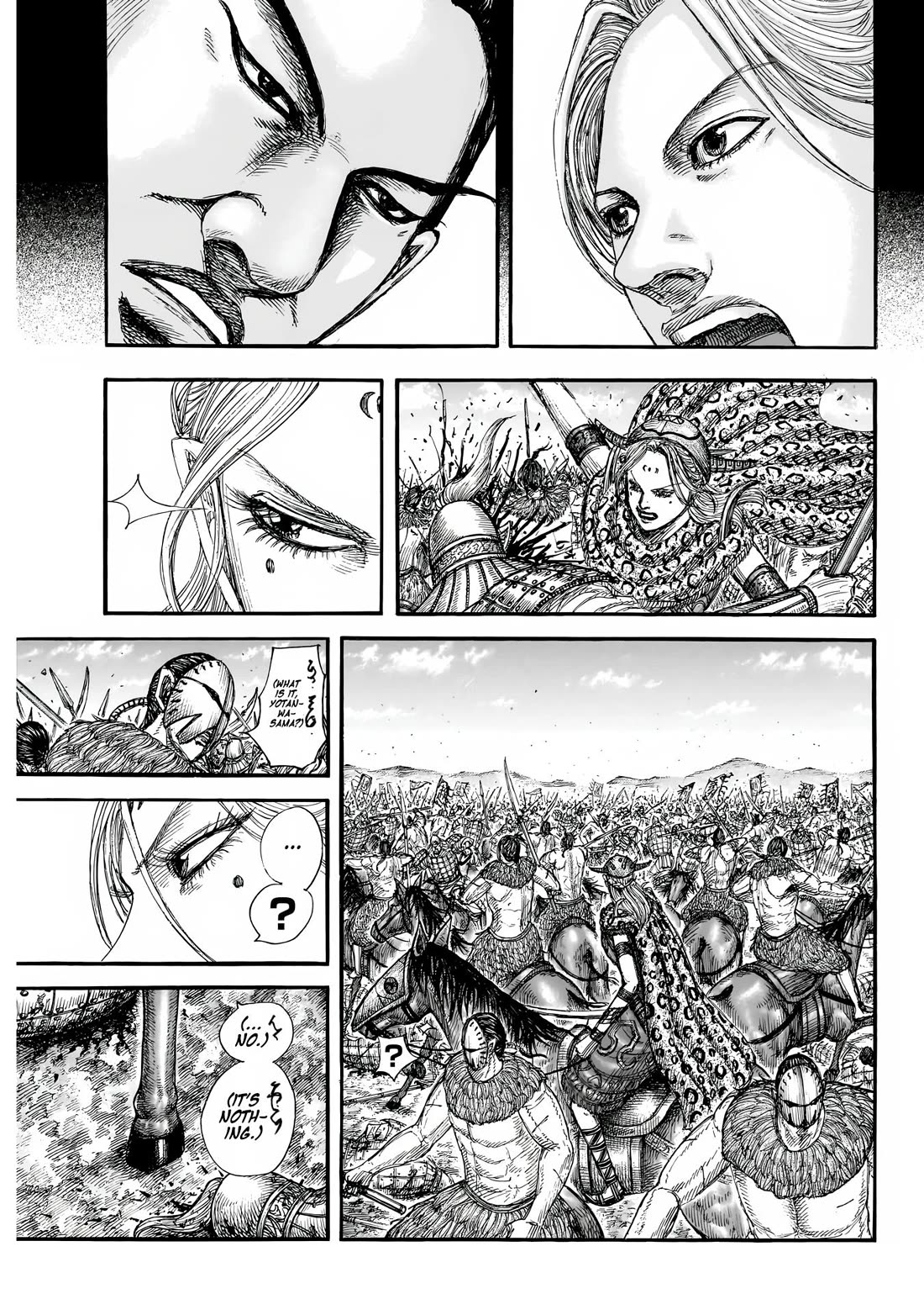 Kingdom manga, chapter 855, page 16 of 19