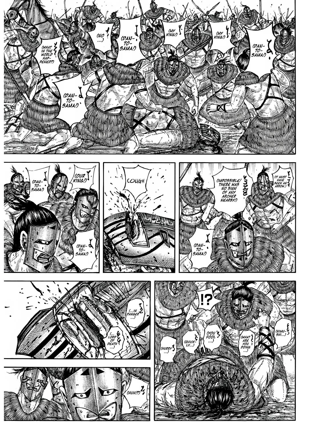 Kingdom manga, chapter 855, page 8 of 19