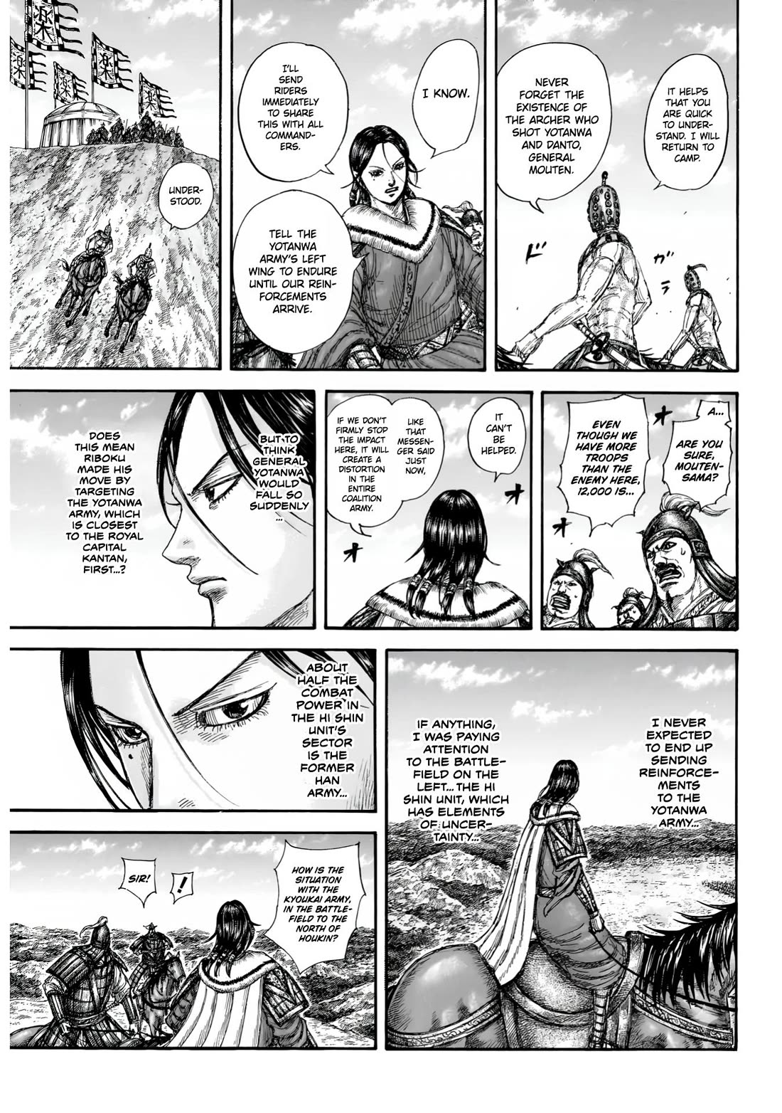 Kingdom Chapter 857 page 10 - Chapter 857