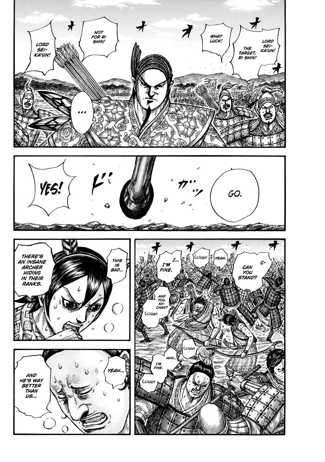 Kingdom manga, chapter 859, page 15 of 20
