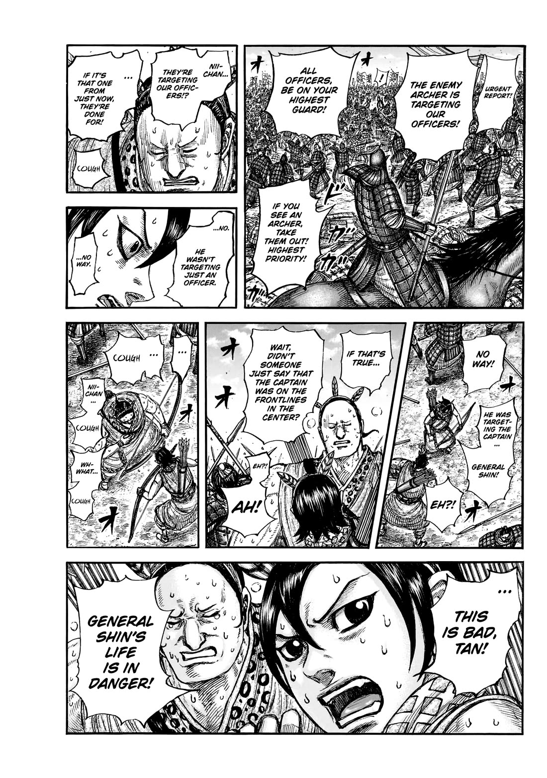 Kingdom manga, chapter 859, page 16 of 20