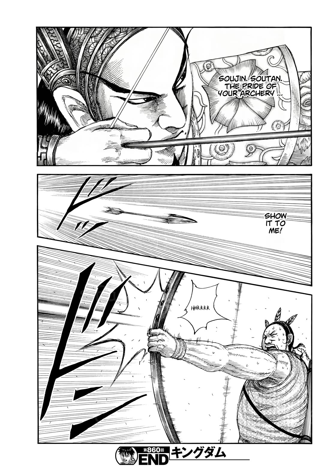 Kingdom manga, chapter 860, page 19 of 21