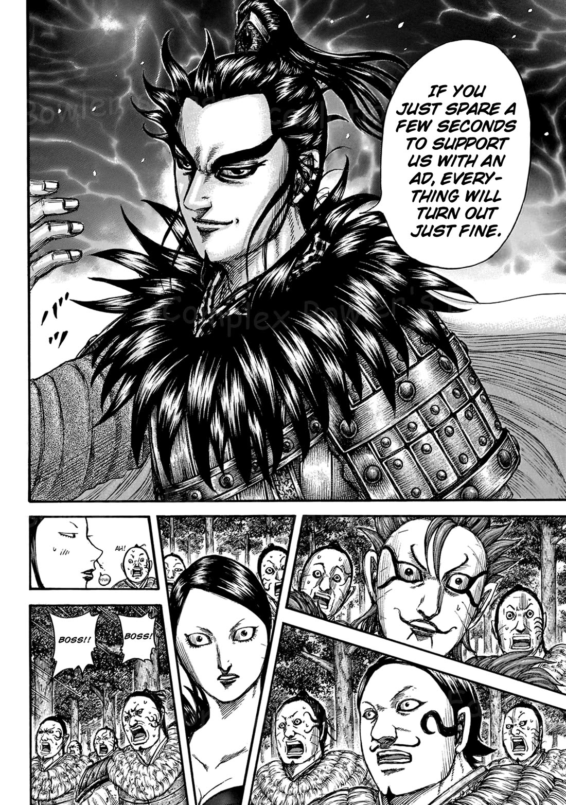 Kingdom manga, chapter 860, page 21 of 21
