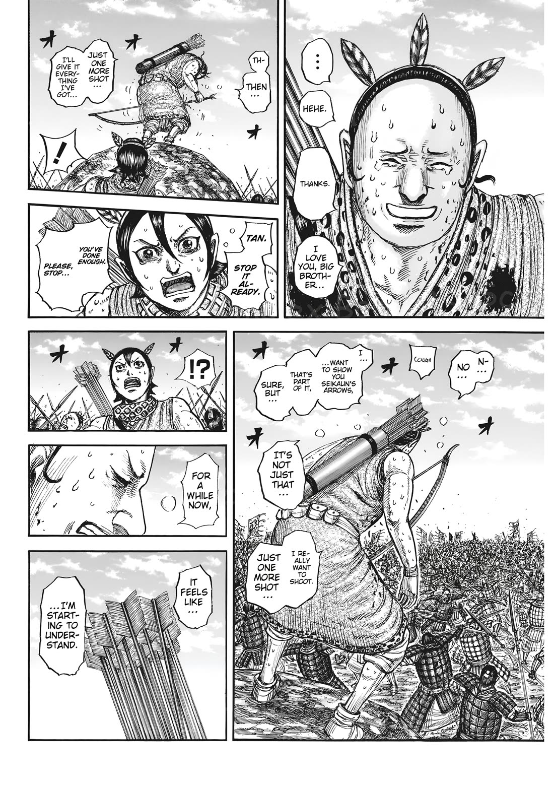 Kingdom manga, chapter 861, page 12 of 19