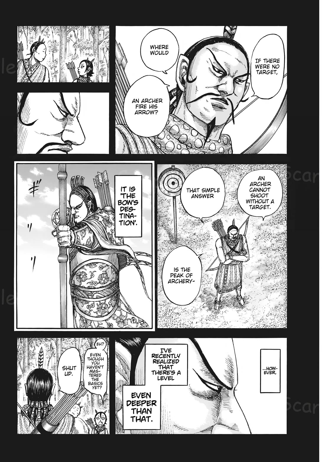 Kingdom manga, chapter 861, page 16 of 19