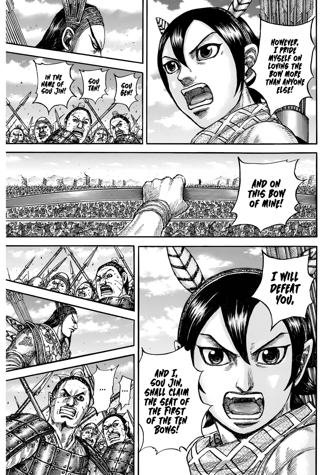 Kingdom manga, chapter 862, page 10 of 20