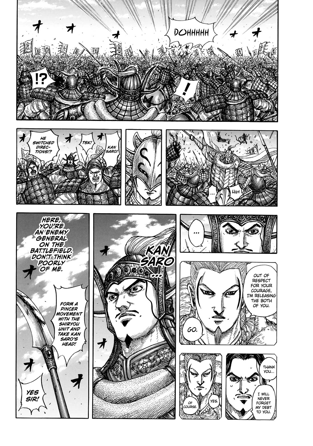 Kingdom manga, chapter 865, page 18 of 19