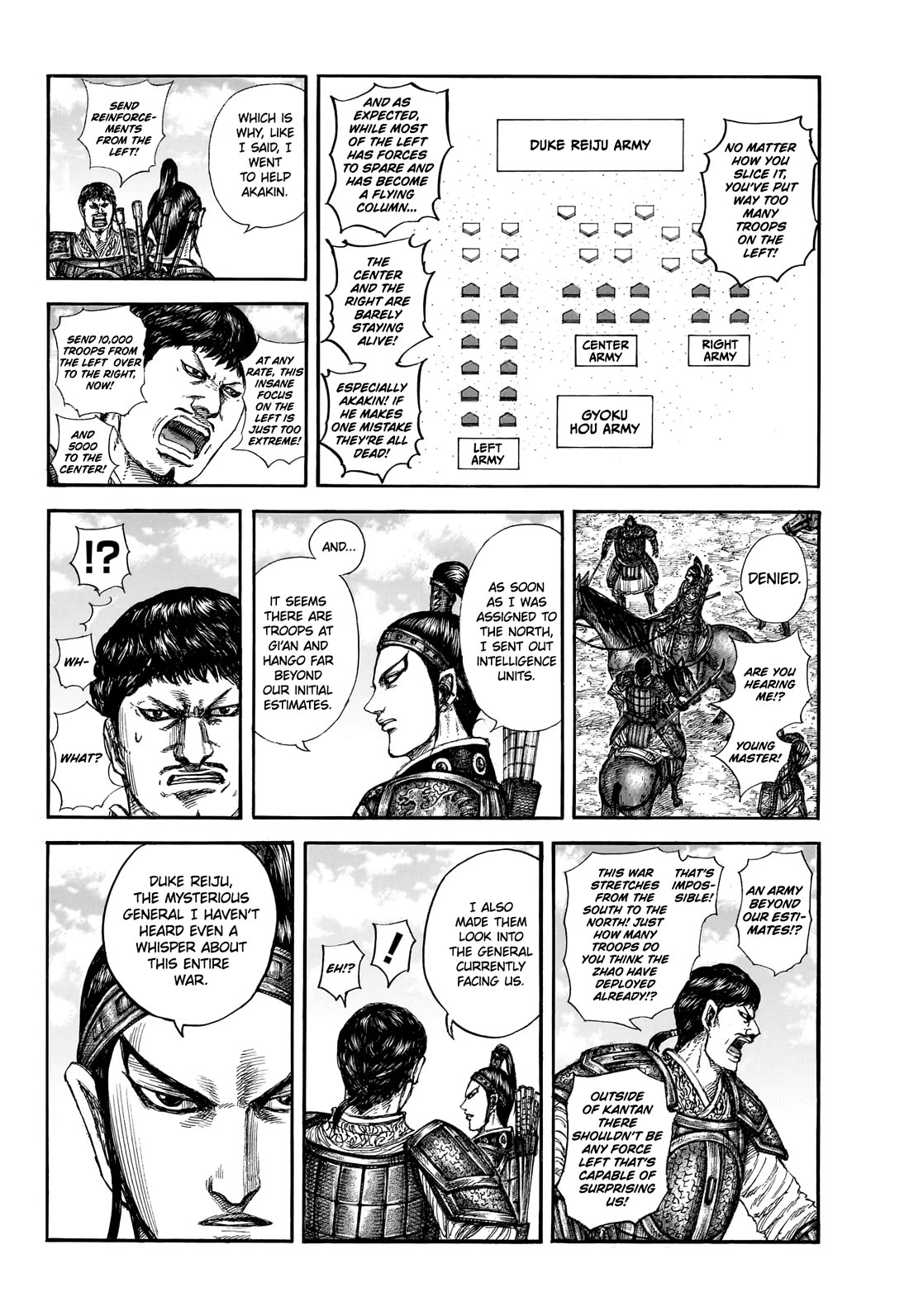 Kingdom manga, chapter 866, page 9 of 19