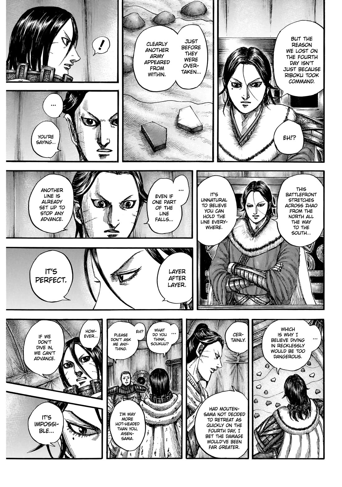 Kingdom manga, chapter 870, page 14 of 20