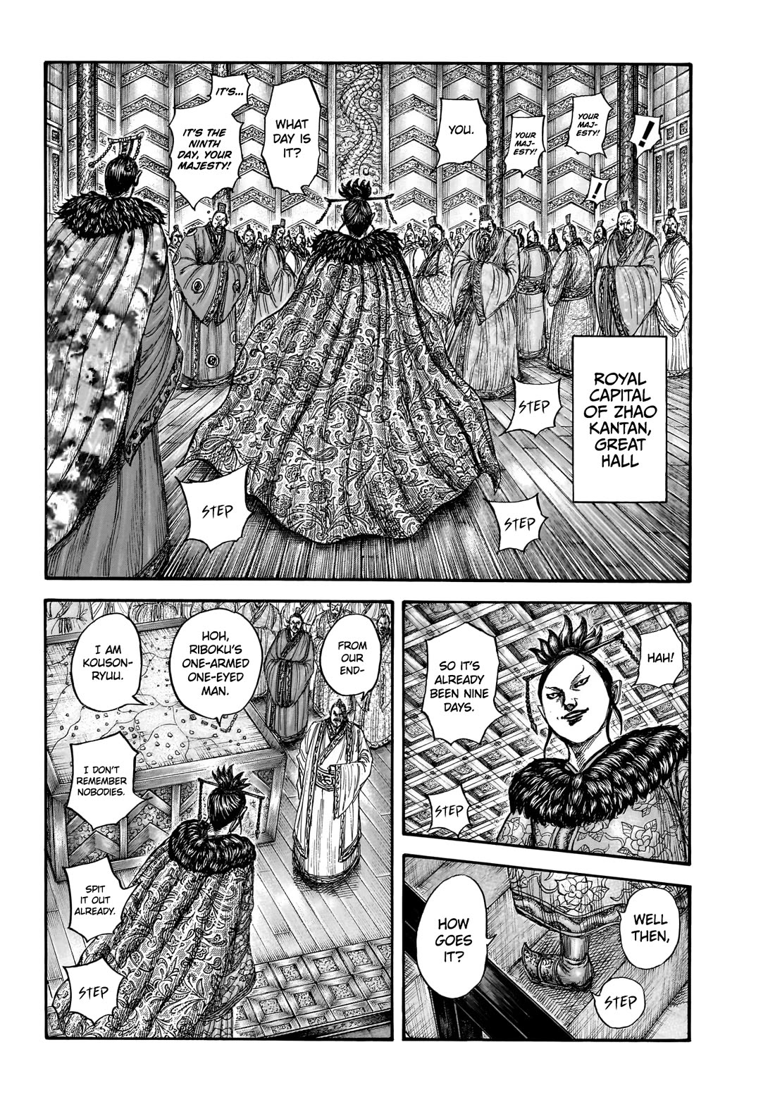 Kingdom manga, chapter 870, page 3 of 20