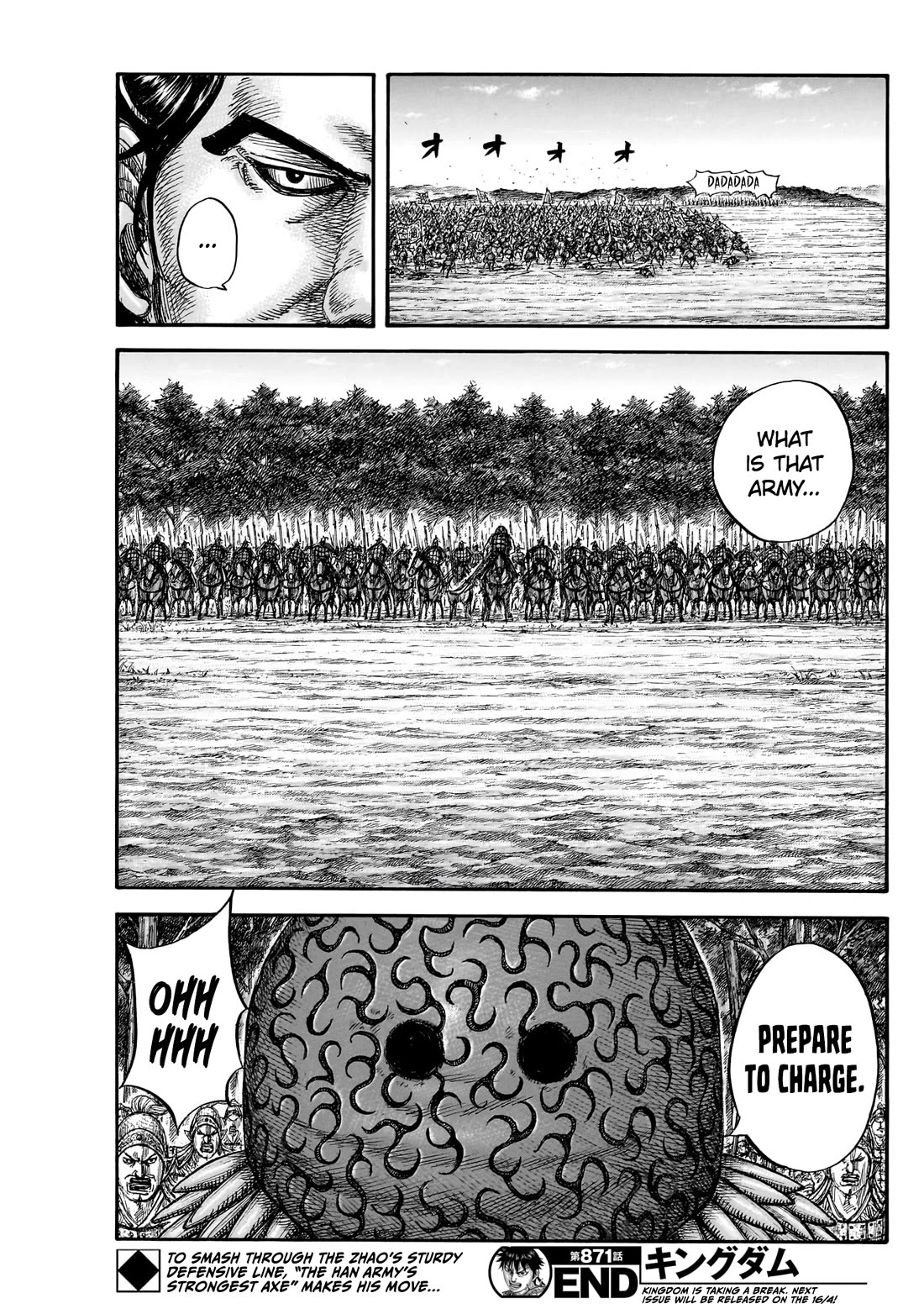 Kingdom Chapter 871 page 20 - Chapter 871