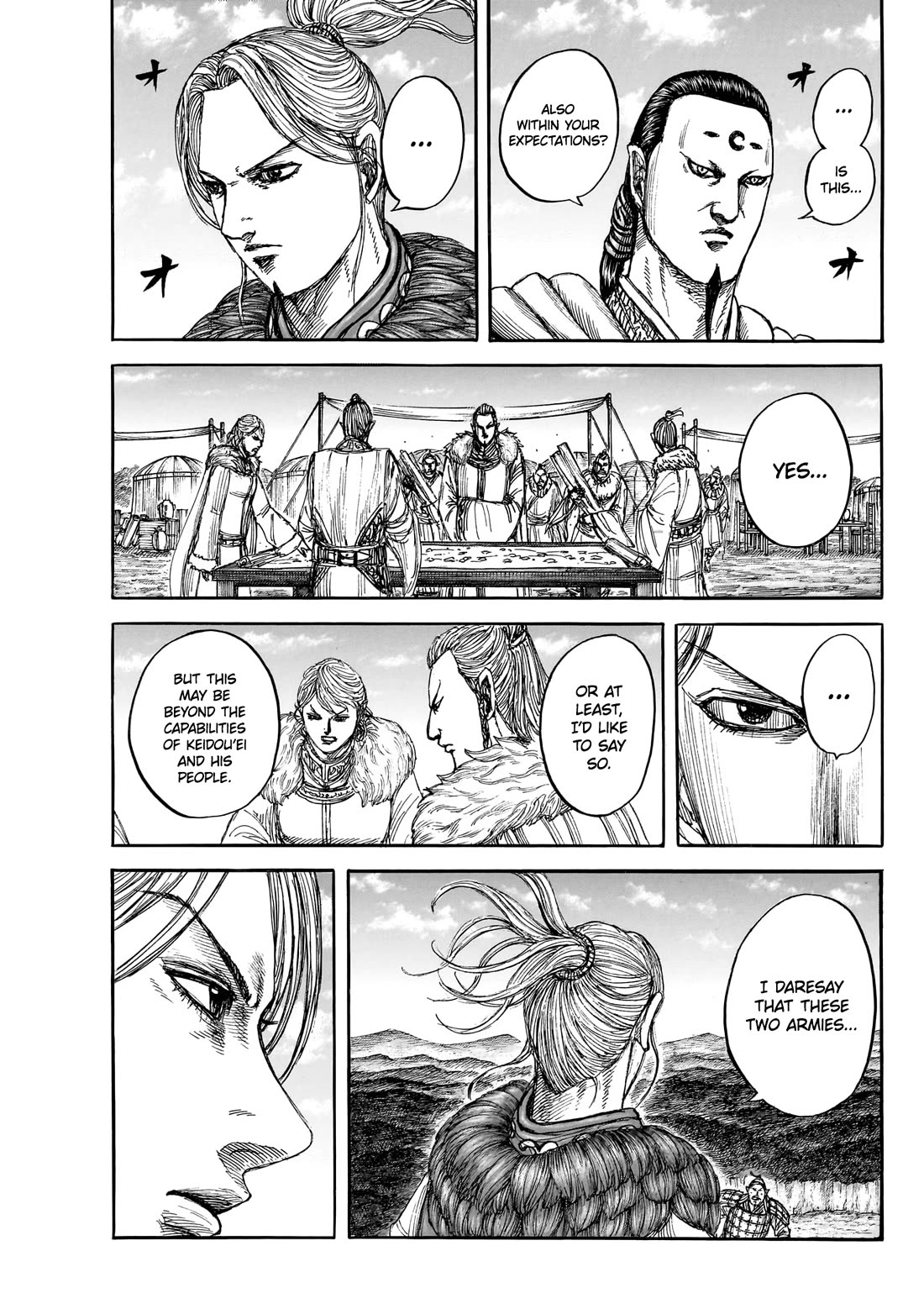 Kingdom manga, chapter 872, page 15 of 19