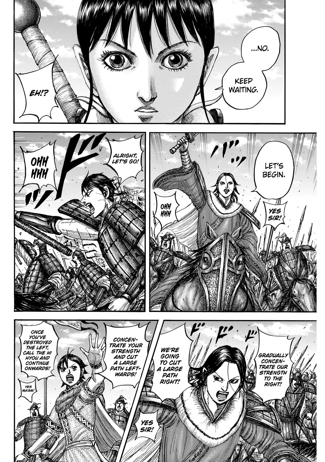 Kingdom manga, chapter 872, page 18 of 19