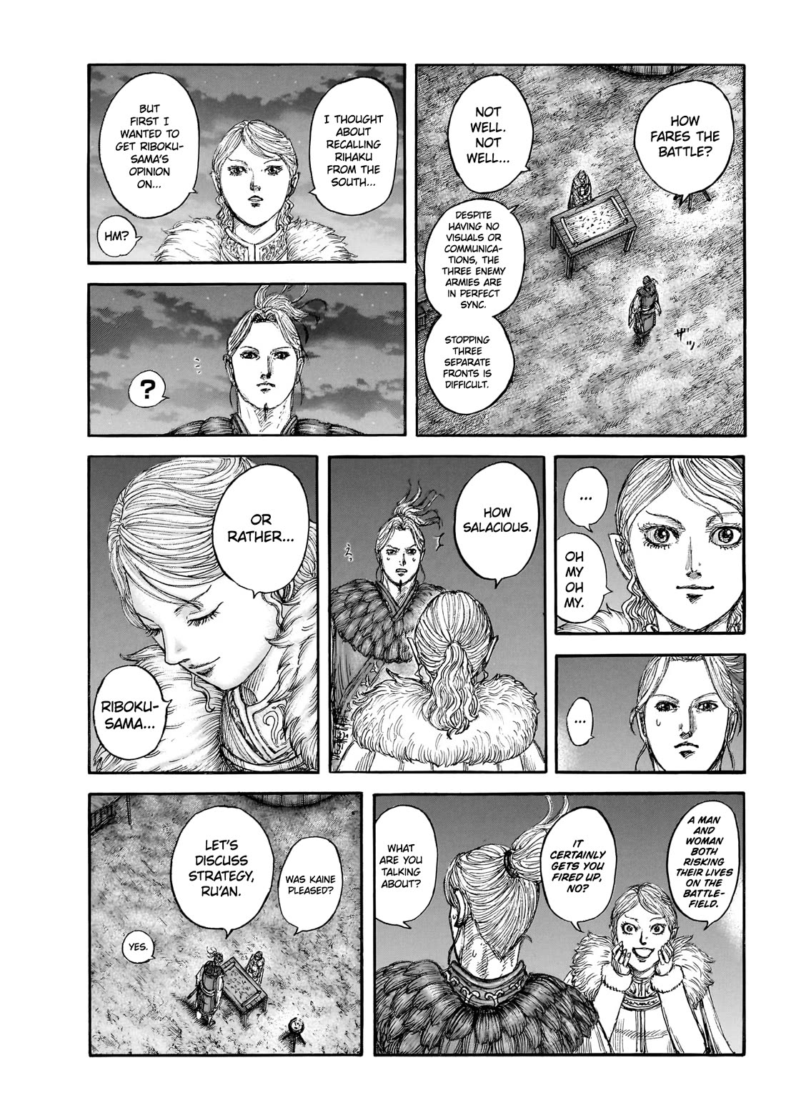 Kingdom manga, chapter 874, page 10 of 20