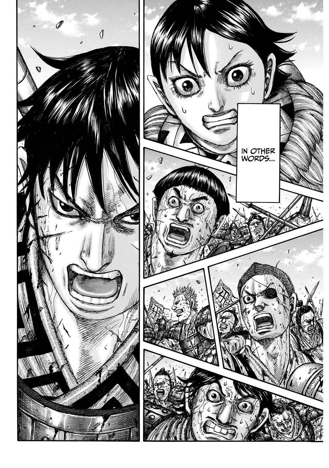Kingdom manga, chapter 874, page 19 of 20