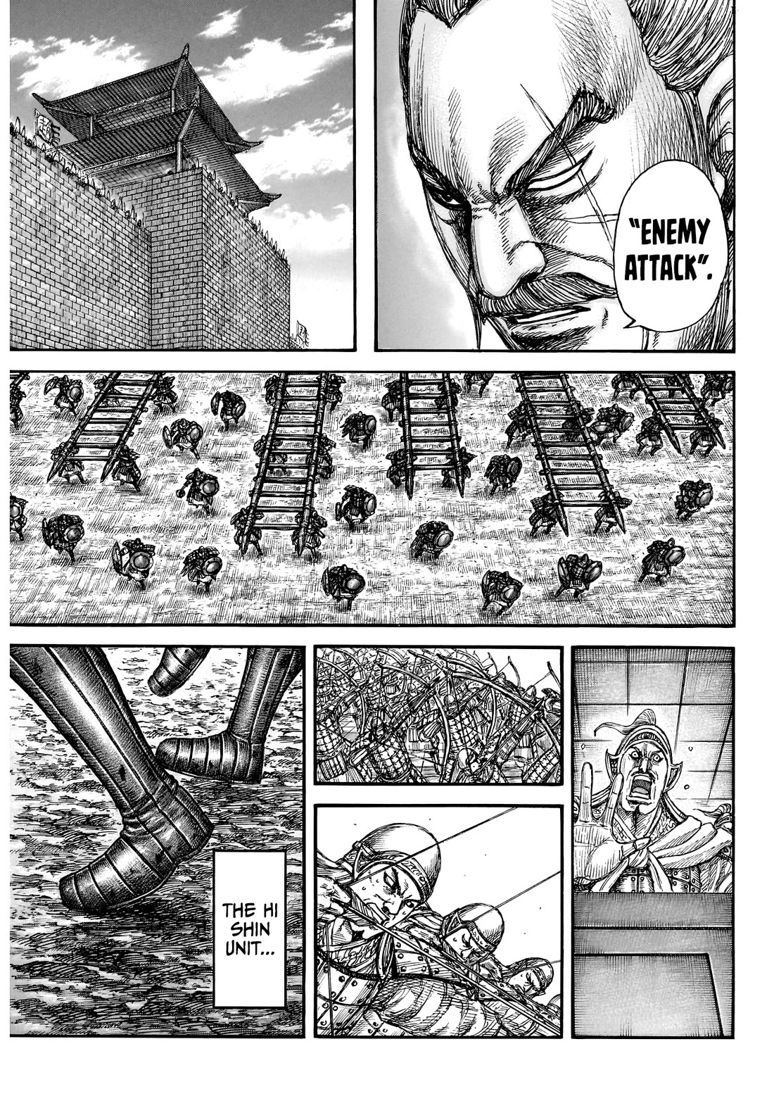 Kingdom manga, chapter 876, page 19 of 20